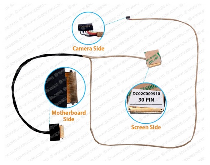 LAPTOP DISPLAY CABLE FOR LENOVO IDEAPAD IP100 15IBR